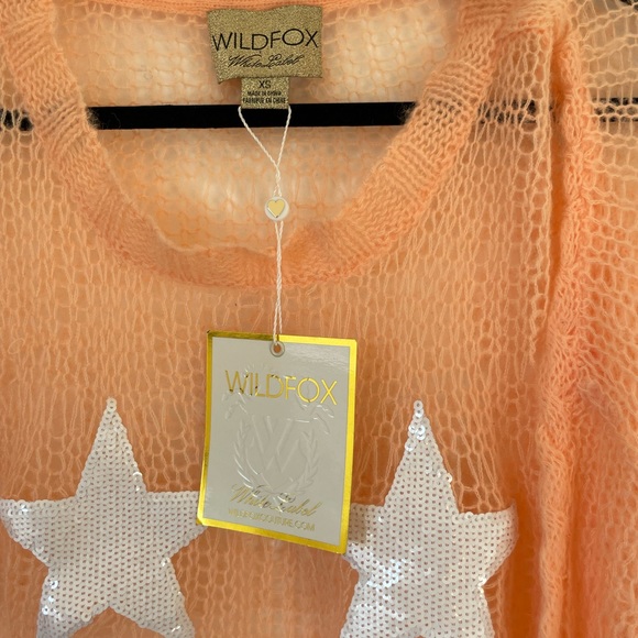 NWT Wildfox White Label Star Bra Lost Mermaid Sweater - Picture 3 of 9